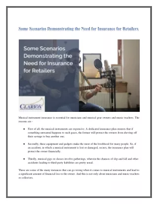 musical instrument insurance is essential