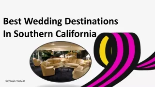 ELECTRA CRUISES | Best Wedding Destinations In Southern California