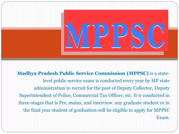 madhya pradesh public service commission mppsc