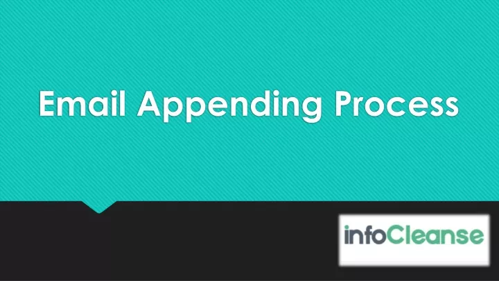 email appending process
