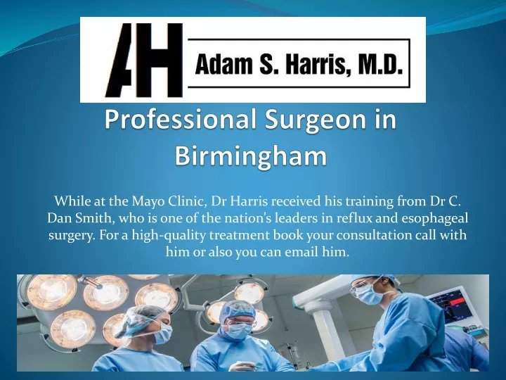 professional surgeon in birmingham