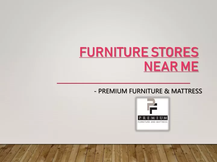 furniture stores near me