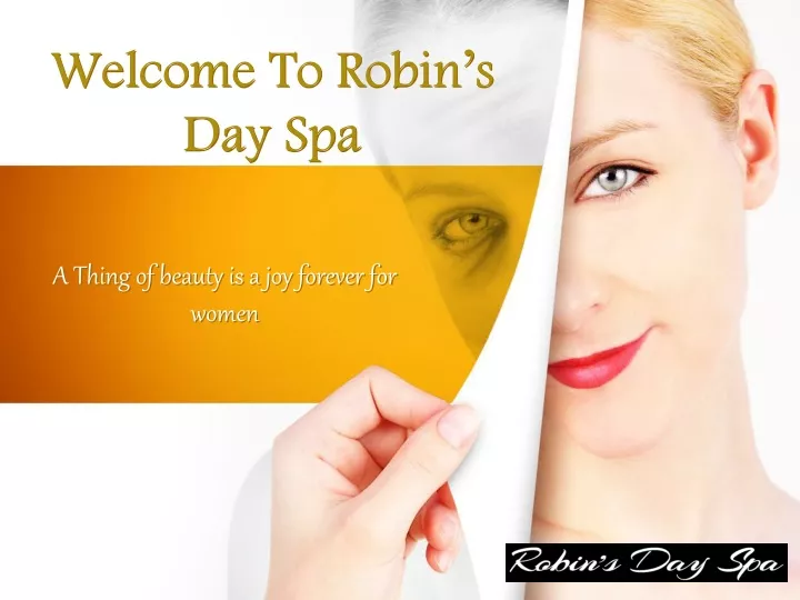 welcome to robin s day spa