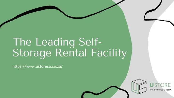 the leading self storage rental facility