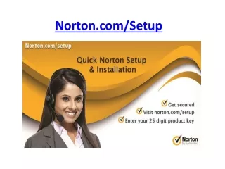 Norton.com/setup