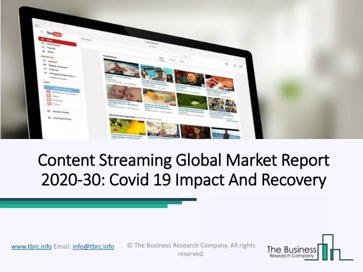 content streaming global market report content