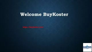 welcome buykoster