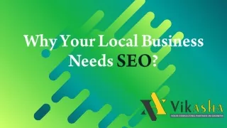 Why your local business needs SEO?