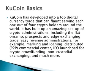 kucoin basics