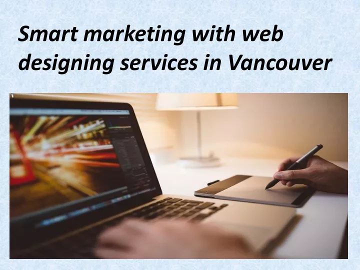 smart marketing with web designing services
