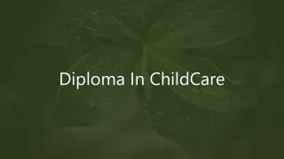 Diploma of Early Childhood Education and Care Perth