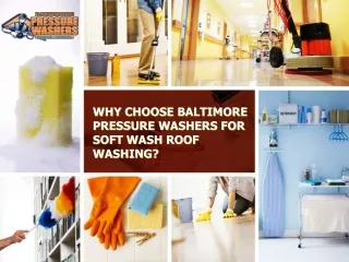 Why Choose Baltimore Pressure Washers for Soft Wash Roof Washing?