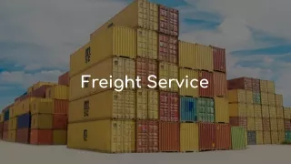 Freight Services- Esquire Logistics