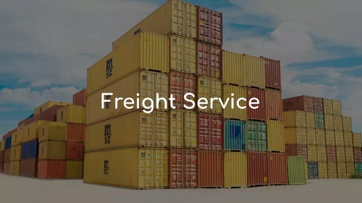 freight service