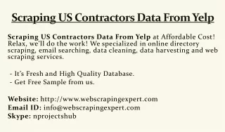 scraping us contractors data from yelp