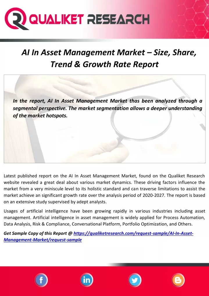 ai in asset management market size share trend