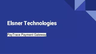 PayTrace Payment Gateway