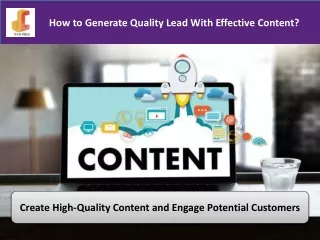 How to Generate Lead with High-Quality Engaging Content?