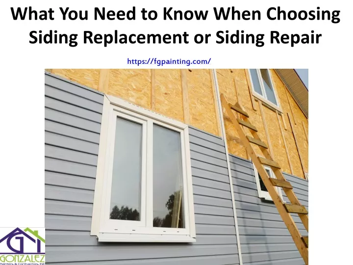 what you need to know when choosing siding replacement or siding repair