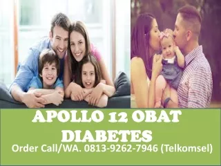 Sembuh, dengan Obat Diabetes Apollo 12  0813 9262 7946 area Tangerang dan Banten