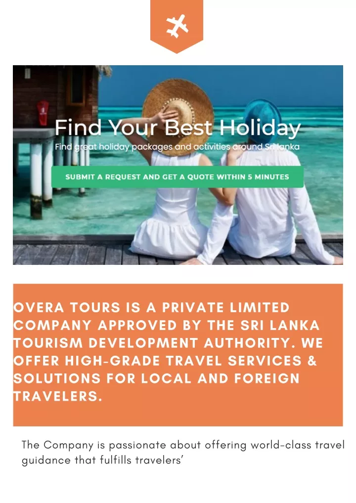 overa tours is a private limited company approved