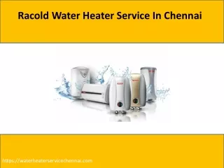 racold water heater service in chennai