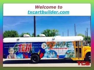 welcome to txcartbuilder com
