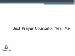 Best Prayer counselor Near Me