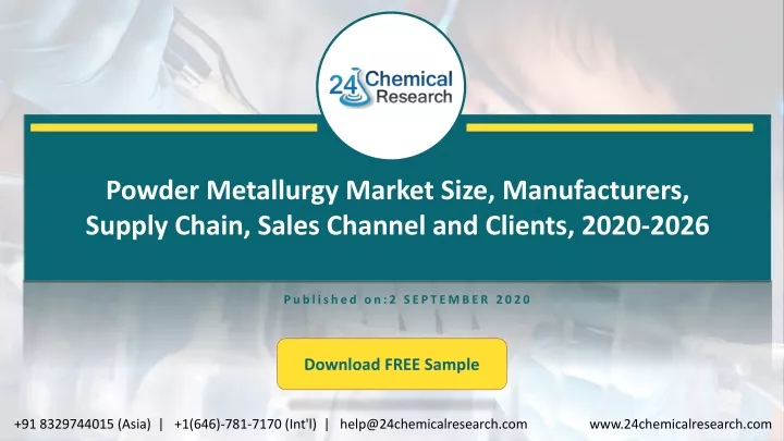 powder metallurgy market size manufacturers