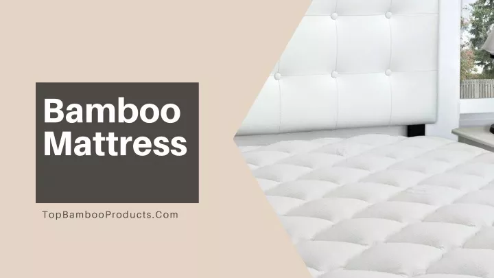 bamboo mattress