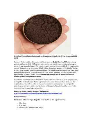 moist snuff market report delivering growth