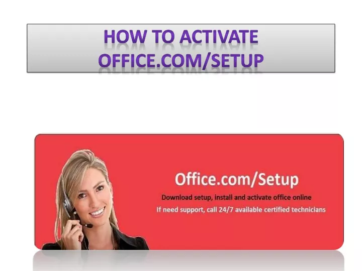 how to activate office com setup