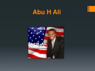 Abu H Ali- Chief Executive Officer