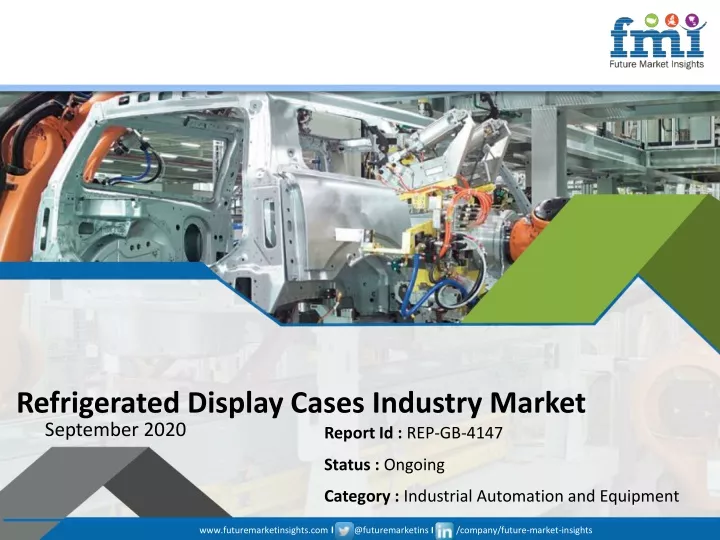 refrigerated display cases industry market