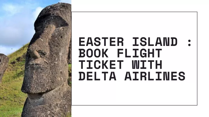 easter island book flight ticket with delta