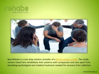 Rehab Centre in India