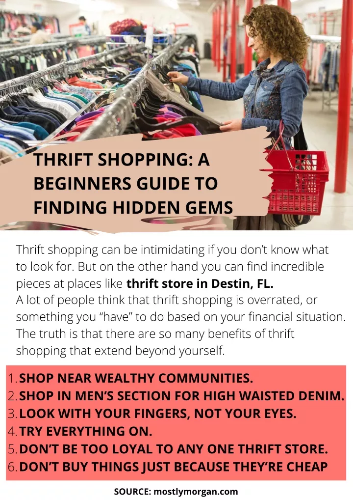 thrift shopping a beginners guide to finding
