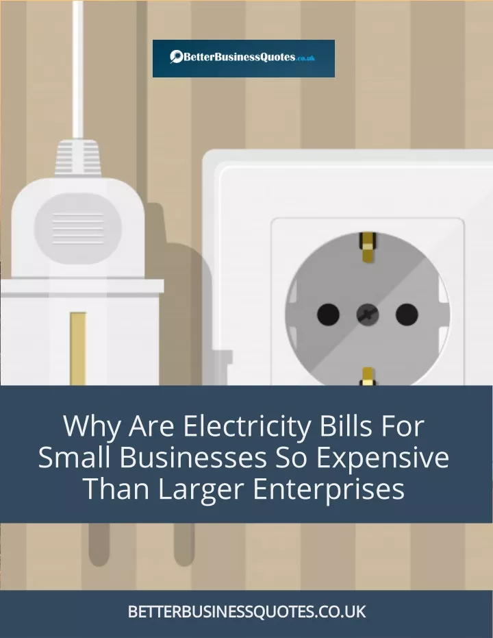 why are electricity bills for small businesses