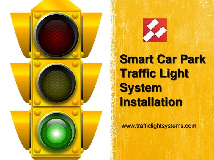 smart car park traffic light system installation