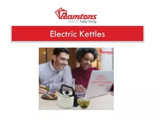electric kettles