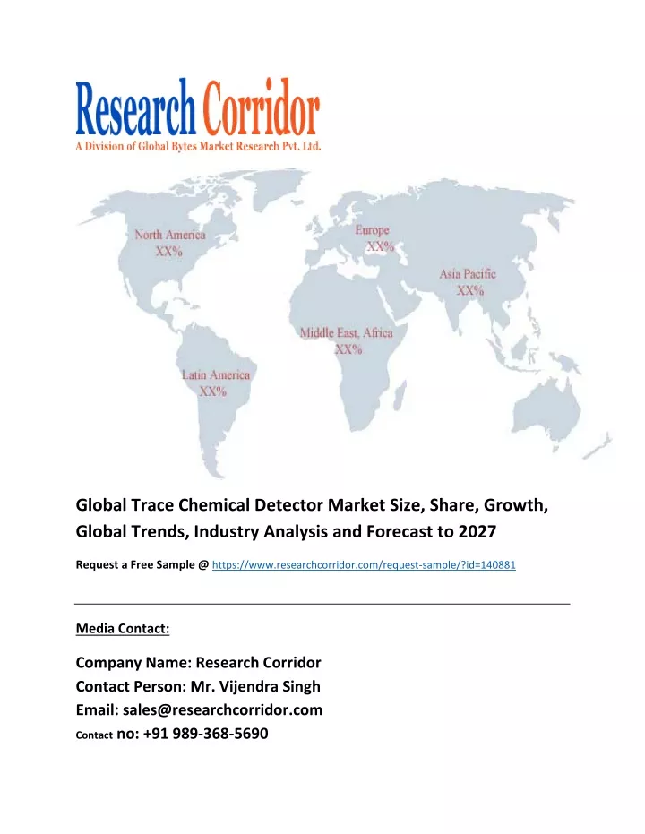 global trace chemical detector market size share