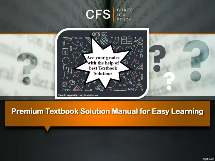 premium textbook solution manual for easy learning