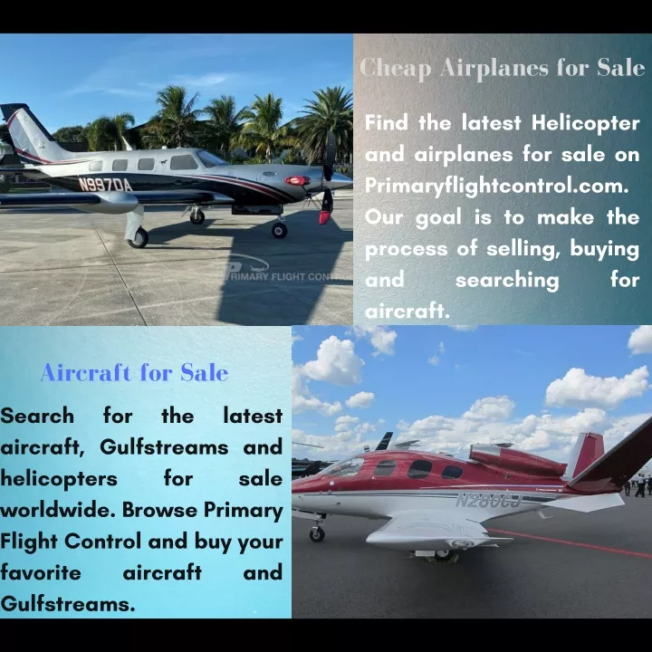 cheap airplanes for sale