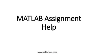 matlab assignment help
