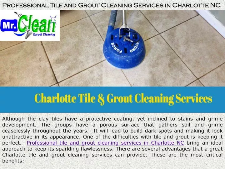 professional tile and grout cleaning services