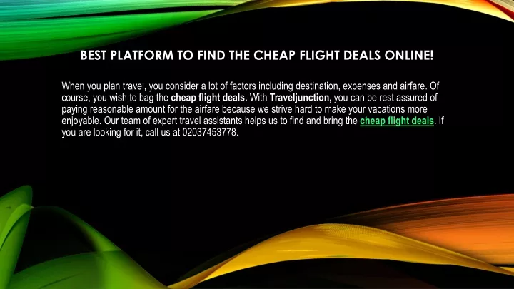 best platform to find the cheap flight deals online