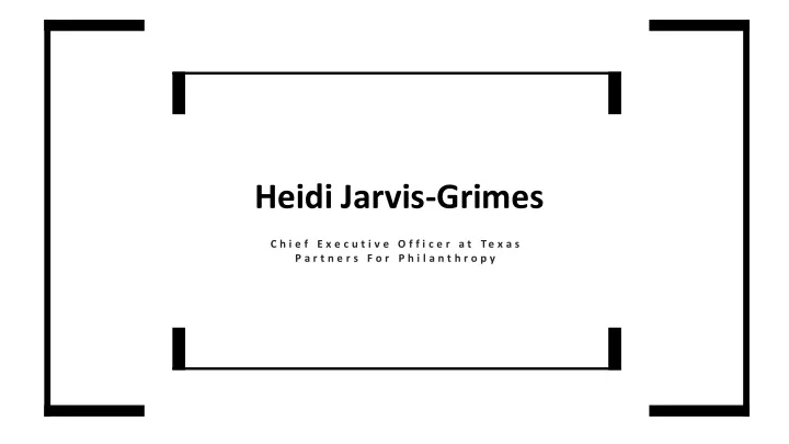 heidi jarvis grimes