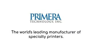 Primera Color Label Printers
