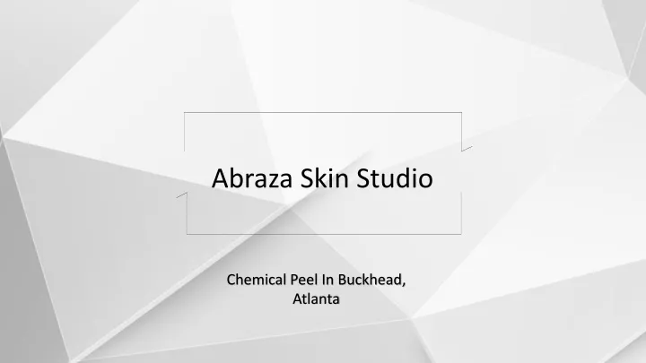 abraza skin studio