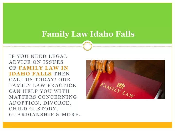 family law idaho falls